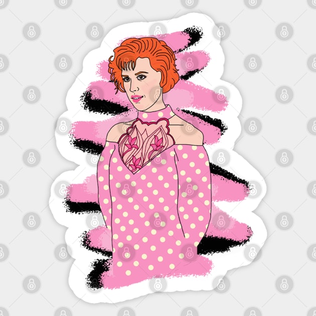 Pretty In Pink Sticker by Lydia's Green Light Closet 